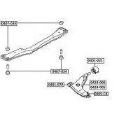Сайлентблок, рычаг независимой подвески колеса <b>ASVA 0401021</b>