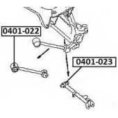 Сайленблок заднего поперечного рычага 0401-023 <b>ASVA 0401023</b>