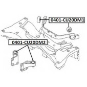 Сайлентблок, рычаг независимой подвески колеса <b>ASVA 0401CU20DM1</b>