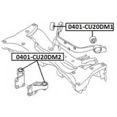 Сайлентблок, рычаг независимой подвески колеса <b>ASVA 0401CU20DM2</b>