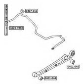 Втулка заднего стабилизатора D23 <b>ASVA 0407011</b>