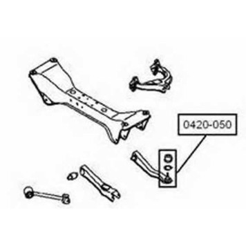 Опора шаровая заднего рычага 0420-050 <b>ASVA 0420050</b>