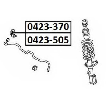 Стойка стабилизатора <b>ASVA 0423505</b>