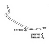 Тяга стабилизатора передняя левая <b>ASVA 0423901</b>