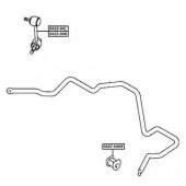 Тяга стабилизатора передняя левая <b>ASVA 042394L</b>