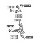 Рычаг независимой подвески колеса, подвеска колеса <b>ASVA 0424009</b>