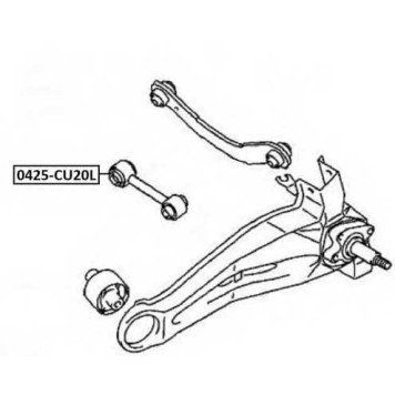 Тяга задняя поперечная Asva 0425CU20L