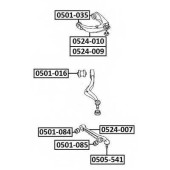 Пыльник шаровой опоры <b>ASVA 0505541</b>