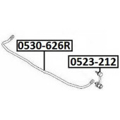 Стойка стабилизатора <b>ASVA 0523212</b>