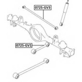 Рычаг независимой подвески колеса, подвеска колеса <b>ASVA 0725GV1</b>