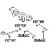 Сайлентблок заднего поперечного рычага (10216022041212003000711, китай) <b>ASVA 0801008</b>