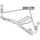 Сайлентблок, рычаг независимой подвески колеса <b>ASVA 0801B11F</b>