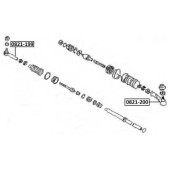 Наконечник поперечной рулевой тяги <b>ASVA 0821200</b>