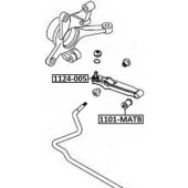 Сайленблок задний переднего рычага <b>ASVA 1101MATB</b>