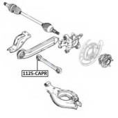 Тяга подвески поперечная | зад прав/лев | <b>ASVA 1125-CAPR</b>