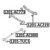 Сайленблок задней продольной тяги задний <b>ASVA 1201AC000</b>
