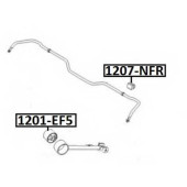Сайлентблок, рычаг независимой подвески колеса <b>ASVA 1201EF5</b>