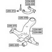Сайлентблок, рычаг независимой подвески колеса <b>ASVA 1201EFB</b>