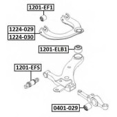 Сайлентблок, рычаг независимой подвески колеса <b>ASVA 1201ELB1</b>
