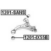 Сайлентблок, рычаг независимой подвески колеса <b>ASVA 1201SANS</b>