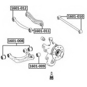 Сайлентблок задней тяги (1021602206021300024316, китай) <b>ASVA 1601010</b>