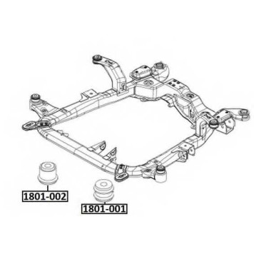 Сайлентблок подрамника <b>ASVA 1801-001</b>