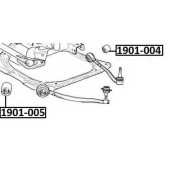Сайлентблок, рычаг независимой подвески колеса <b>ASVA 1901005</b>