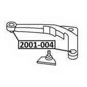 Снят с производства, сайлентблок верхнего рычага подвески | зад прав/лев | <b>ASVA 2001-004</b>