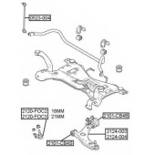 Рычаг передний нижний правый шаровая 21мм <b>ASVA 2124003</b>