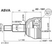 Шрус наружный 30x53x36 12 <b>ASVA AD1241</b>