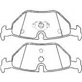 Колодки тормозные дисковые задние <b>ASVA AKD0014</b>
