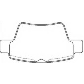 Колодки тормозные дисковые <b>ASVA AKD-0069</b>