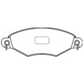 Колодки тормозные дисковые | перед | <b>ASVA AKD-0178</b>