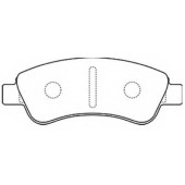 Колодки тормозные дисковые | перед | <b>ASVA AKD-0182</b>