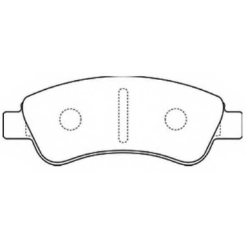 Колодки тормозные дисковые | перед | <b>ASVA AKD-0182</b>