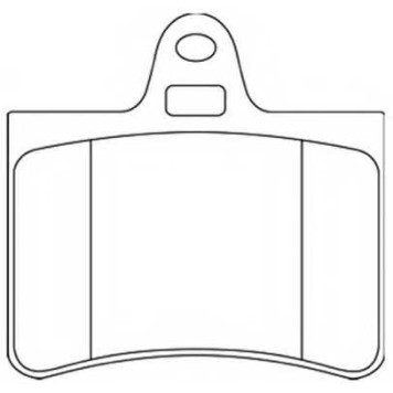 Колодки тормозные дисковые | зад | <b>ASVA AKD-0193</b>