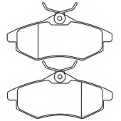 Клодки тормозные дисковые передние <b>ASVA AKD0207</b>