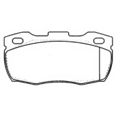 Колодки тормозные дисковые передние <b>ASVA AKD0243</b>