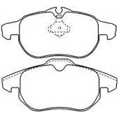 Колодки тормозные дисковые передние <b>ASVA AKD0325</b>