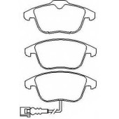 Колодки тормозные дисковые передние <b>ASVA AKD03483</b>