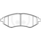 Колодки тормозные дисковые | перед | <b>ASVA AKD-0370</b>