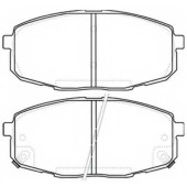 Колодки тормозные дисковые передние <b>ASVA AKD0373</b>