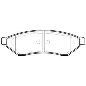 Колодки тормозные дисковые | зад | <b>ASVA AKD-0375</b>
