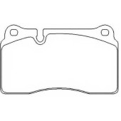 Колодки тормозные дисковые задние <b>ASVA AKD0531</b>