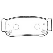 Колодки тормозные дисковые | зад | <b>ASVA AKD-0797</b>