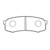 Колодки тормозные дисковые задние <b>ASVA AKD1143</b>