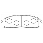 Колодки тормозные дисковые задние <b>ASVA AKD1147</b>