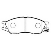 Колодки тормозные дисковые передние <b>ASVA AKD1210</b>