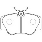 Колодки тормозные передние <b>ASVA AKD1222</b>