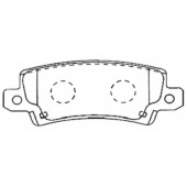 Колодки тормозные дисковые задние <b>ASVA AKD1259</b>